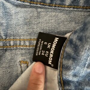 Baggy ripped pants jeans